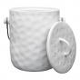 Ecology Speckle Compost Bin with Carbon Filter | Milk