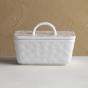 Ecology Speckle Butter Dish with Lid | Milk
