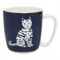 Ecology Walking Cat Set of 4 Mugs 300ml