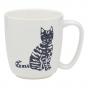Ecology Walking Cat Set of 4 Mugs 300ml