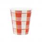 Ecology Ripe Set of 4 Latte Cups 250ml | Gingham