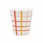 Ecology Ripe Set of 4 Latte Cups 250ml | Gingham