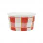 Ecology Ripe Set of 4 Ice Cream Cups 175ml | Gingham