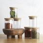 Ecology Pantry Round Spice Jar Set of 6