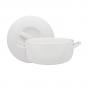 Ecology Signature Casserole Tall 2L with Lid | White