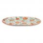 Ecology Punch Large Oval Platter 40.5cm | Peach