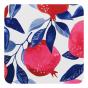 Ecology Punch Coasters Set of 4 | Pomegranate