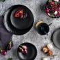 Ecology Speckle 12 Piece Dinner Set Ebony