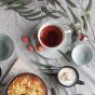Ecology Speckle Side Plate Duck Egg 21cm