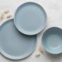 Ecology Malta 12 Piece Dinner Set | Sky