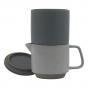 Ecology Stack Sugar and Creamer Set | Grey