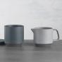 Ecology Stack Sugar and Creamer Set | Grey