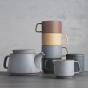 Ecology Stack Sugar and Creamer Set | Grey