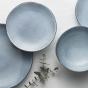 Ecology Rustic 12 Piece Dinner Set Denim