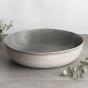  Ecology Dawn Round Shallow Serving Bowl 33.5cm | Cloud Grey