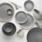  Ecology Dawn Round Shallow Serving Bowl 33.5cm | Cloud Grey