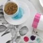 Ecology Watercolour Aqua Teacup & Saucer