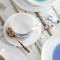 Ecology Watercolour Smoke Bone China Teacup & Saucer