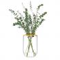 LSA Space Clear Vase 25cm | Gold