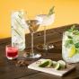 LSA International Borough Cocktail Saucer Set 4