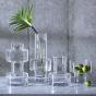 LSA Metropole Riga Vase 23cm | Clear