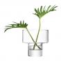LSA Metropole Yalta Vase/Bowl 18cm | Clear