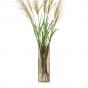 Lsa Wicker Vase 40cm Taupe