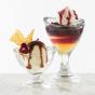 Ocean-glass Ocean Delight Ice Cream Cup Set Of 4 | Clear
