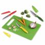 Zyliss Chopping Board & 3pcs Knife Set