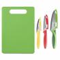 Zyliss Chopping Board & 3pcs Knife Set