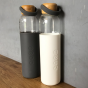 Soma Water Bottle Glass 700ml | Grey