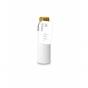Soma Water Bottle Glass 500ml | White