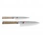 Miyabi 5000MCD Birchwood Kitchen Knives 2 Piece Set | Utility 13cm + Chef 20cm