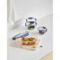 Lock & Lock Top Class Glass with Tritan Lid Rectangular | 630ml