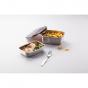 Lock & Lock Food-Safe Stainless Steel Rectangular 670ml