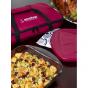 Anchor Hocking Bake-n-Take Hot or Cold | Set of 4 | Red
