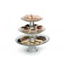 Anchor Hocking 3-Piece Presence Tiered Platter Set | Clear
