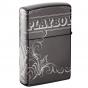 Zippo Black Ice Playboy Lighter