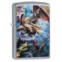 Zippo Street Chrome Anne Stokes Dragon Lighter