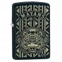 Zippo Black Matte Mayans MC Lighter