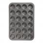 Wiltshire Two Tone Mini Muffin Pan 24 Cup | Pastel Pink 5x2cm / 2in x ½in