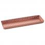 Wiltshire Rose Gold Perforated Rectangle Quiche & Tart Pan 34.5x10.5x2.5cm
