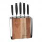 Stanley Rogers Framed Acacia Knife Block Set | 6 Piece