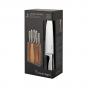 Stanley Rogers Tapered Vertical Knife Block | 6 Piece