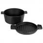 Stanley Rogers FRENCH OVEN GRILL DUO 24cm / 3.5L | Onyx 