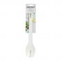 Wiltshire 2 in 1 Salad Servers & Tongs | White/Green