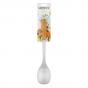 Wiltshire Wooden Handle Solid Spoon 42x3.5x7cm | Silver/Wood