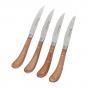 Stanley Rogers Pistol Grip Woodlands Steak Knives 4 Piece Set