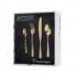 Stanley Rogers Albany Gold Cutlery Set | Casual Setting For 6 | 24 Pieces