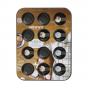 Wiltshire Easybake Mini Muffin Pan 12 Cup | 4x2cm/cup